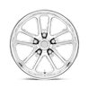 US Mag | U131 BULLET 17x7.0 ET1 - CHROME