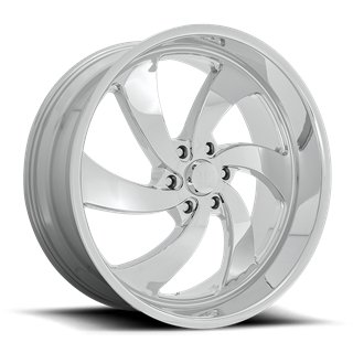 US Mag | U132 DESPERADO 24x10.0 ET25 - CHROME