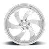 US Mag | U132 DESPERADO 24x10.0 ET25 - CHROME