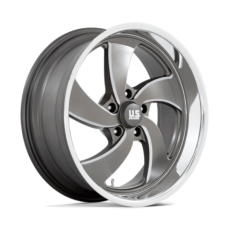 US Mag | U133 DESPERADO 20x8.0 ET1 - ANTHRACITE MILLED DIAMOND CUT LIP