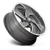 US Mag | U133 DESPERADO 20x8.0 ET1 - ANTHRACITE MILLED DIAMOND CUT LIP