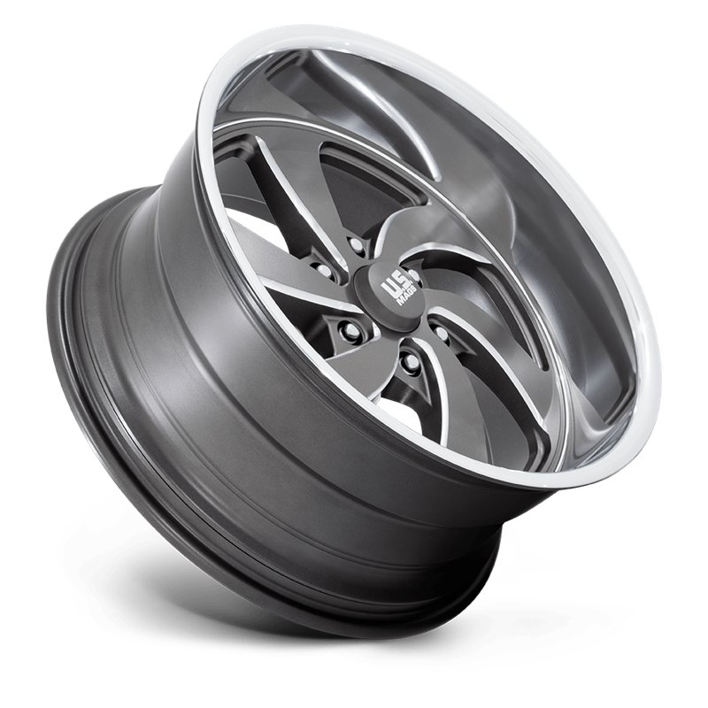US Mag | U133 DESPERADO 20x8.0 ET1 - ANTHRACITE MILLED DIAMOND CUT LIP