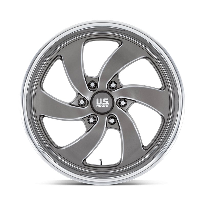 US Mag | U133 DESPERADO 20x8.0 ET1 - ANTHRACITE MILLED DIAMOND CUT LIP