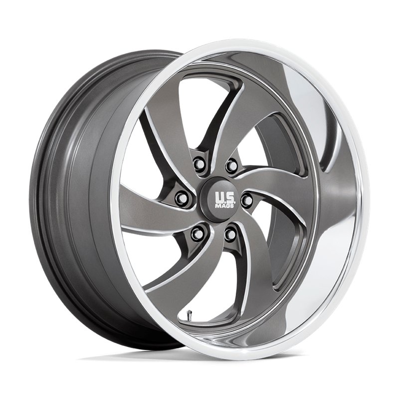 US Mag | U133 DESPERADO 20x8.0 ET1 - ANTHRACITE MILLED DIAMOND CUT LIP