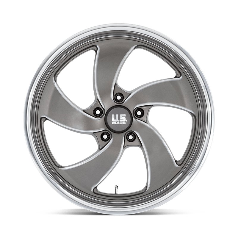 US Mag | U133 DESPERADO 20x9.5 ET1 - ANTHRACITE MILLED DIAMOND CUT LIP
