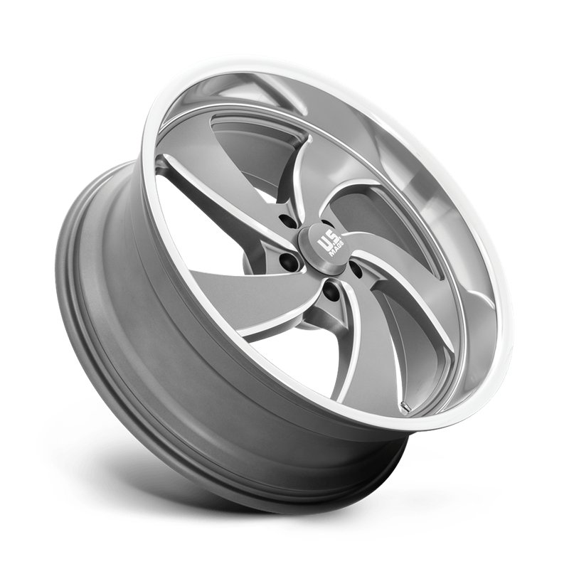 US Mag | U133 DESPERADO 22x8.5 ET1 - ANTHRACITE MILLED DIAMOND CUT LIP