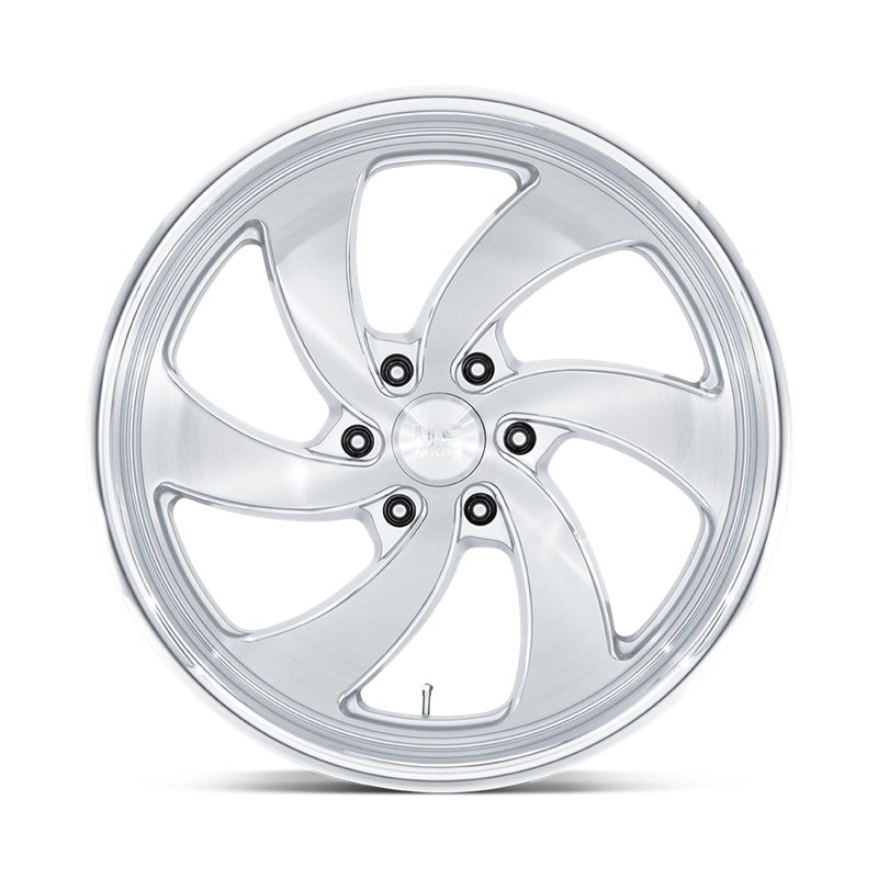 US Mag | U134 DESPERADO 22x9.0 ET25 - SILVER BRUSHED FACE MILLED DIAMOND CUT LIP