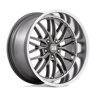 US Mag | U139 SANTA CRUZ 20x8.5 ET6 - ANTHRACITE W/ DIAMOND CUT LIP
