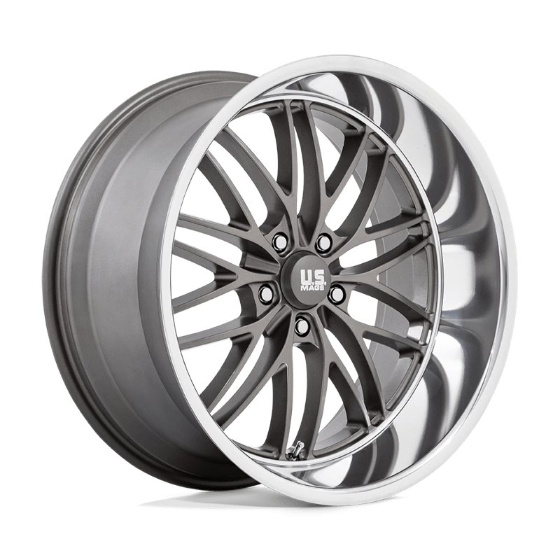 US Mag | U139 SANTA CRUZ 22x10.5 ET0 - ANTHRACITE W/ DIAMOND CUT LIP