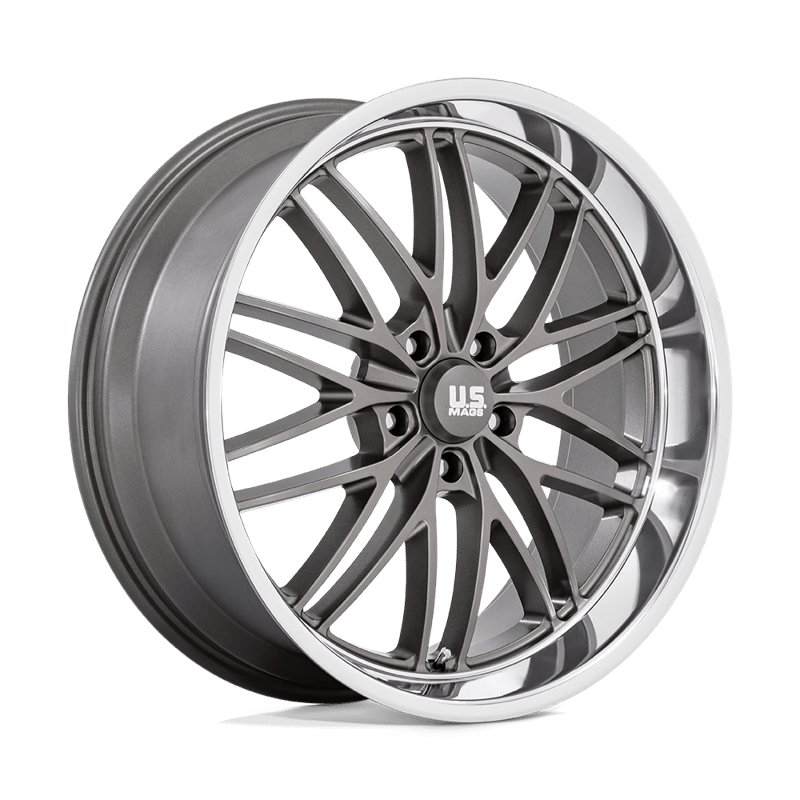 US Mag | U139 SANTA CRUZ 22x9.0 ET15 - ANTHRACITE W/ DIAMOND CUT LIP