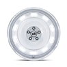 US Mag | UC143 SCOTTSDALE 22x10.5 ET12 - SILVER W/ DIAMOND CUT LIP