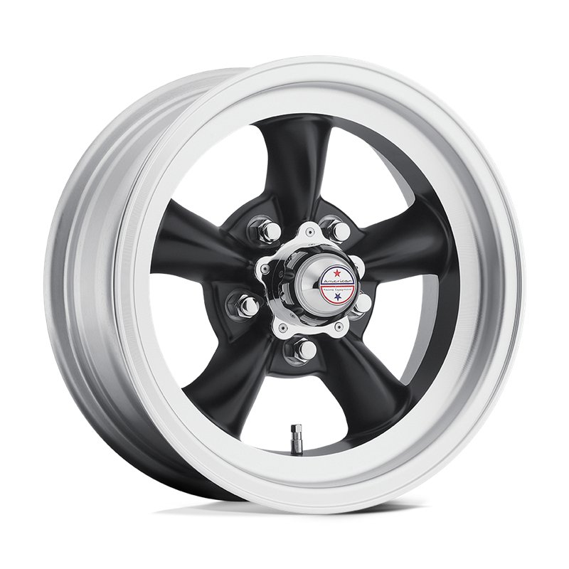 American Racing | VN105 TORQ THRUST D 15x10.0 ET-44 - SATIN BLACK W/ MACHINED LIP