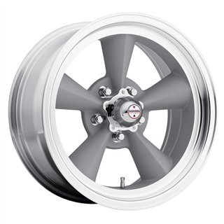American Racing | VN309 TT O 17x7.0 ET0 - VINTAGE SILVER W/ MACHINED LIP