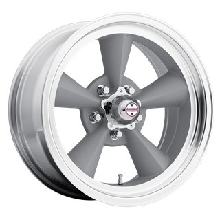 American Racing | VN309 TT O 17x7.0 ET0 - VINTAGE SILVER W/ MACHINED LIP