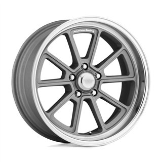 American Racing | VN510 DRAFT 20x8.5 ET6 - VINTAGE SILVER W/ DIAMOND CUT LIP