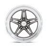 American Racing | VN514 GROOVE 18x10.0 ET0 - ANTHRACITE W/ DIAMOND CUT LIP