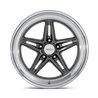 American Racing | VN514 GROOVE 18x10.0 ET12 - ANTHRACITE W/ DIAMOND CUT LIP