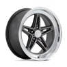 American Racing | VN514 GROOVE 20x10.0 ET6 - ANTHRACITE W/ DIAMOND CUT LIP