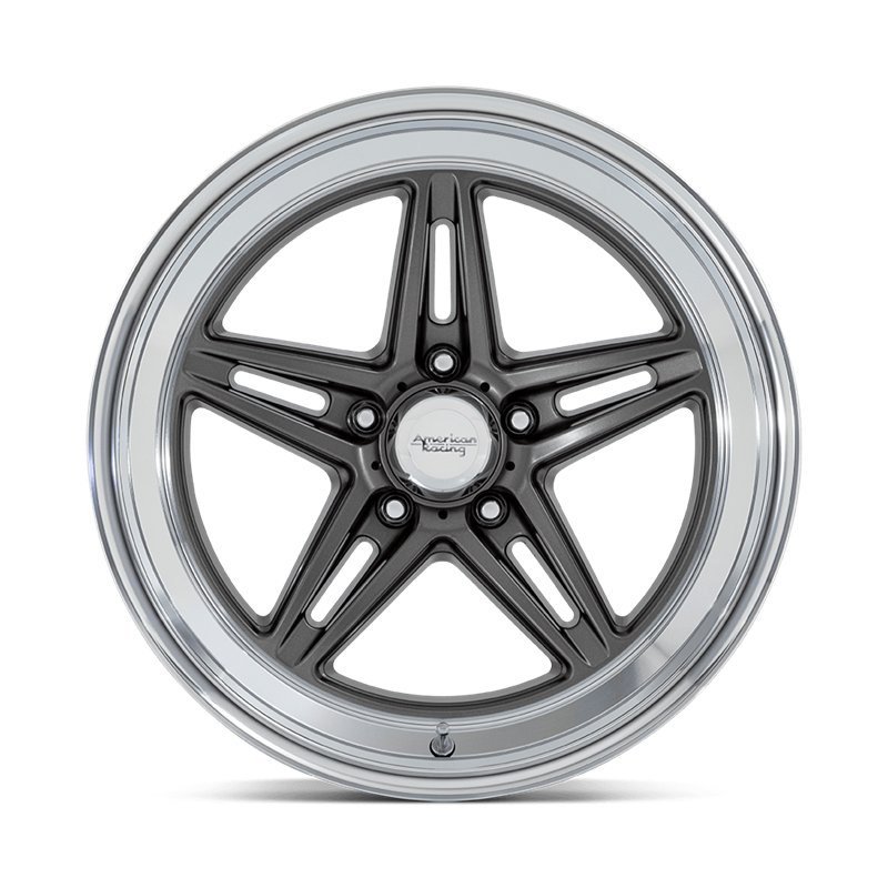 American Racing | VN514 GROOVE 20x8.5 ET6 - ANTHRACITE W/ DIAMOND CUT LIP