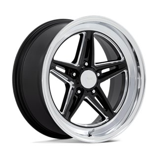 American Racing | VN514 GROOVE 20x10.0 ET6 - GLOSS BLACK W/ DIAMOND CUT LIP