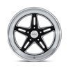 American Racing | VN514 GROOVE 20x10.0 ET-20 - GLOSS BLACK W/ DIAMOND CUT LIP