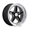 American Racing | VN514 GROOVE 20x10.0 ET-20 - GLOSS BLACK W/ DIAMOND CUT LIP