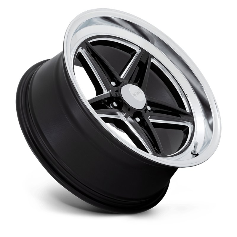 American Racing | VN514 GROOVE 20x10.0 ET-20 - GLOSS BLACK W/ DIAMOND CUT LIP