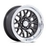 American Racing | VN516 G-FORCE 18x10.0 ET0 - MATTE ANTHRACITE W/ DIAMOND CUT LIP