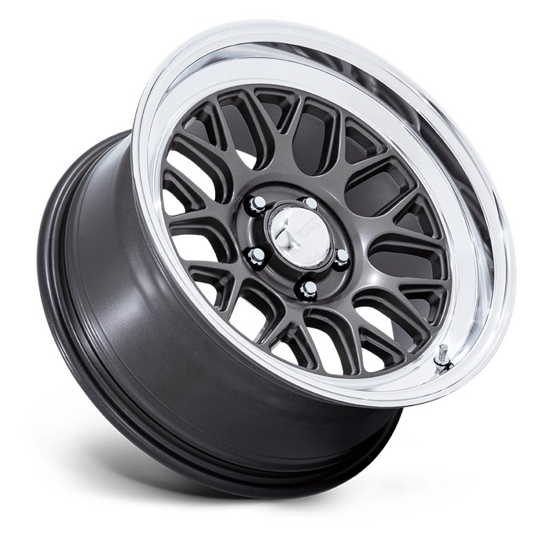 American Racing | VN516 G-FORCE 18x10.0 ET0 - MATTE ANTHRACITE W/ DIAMOND CUT LIP