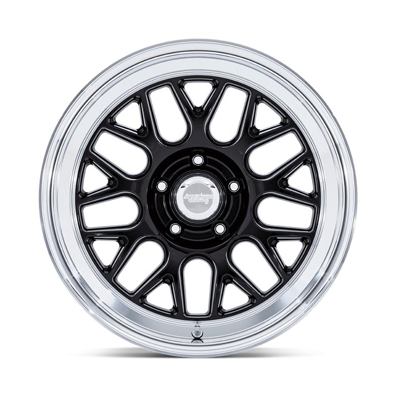 American Racing | VN516 G-FORCE 17x10.0 ET25 - GLOSS BLACK W/ DIAMOND CUT LIP