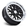 American Racing | VN516 G-FORCE 18x9.0 ET6 - GLOSS BLACK W/ DIAMOND CUT LIP