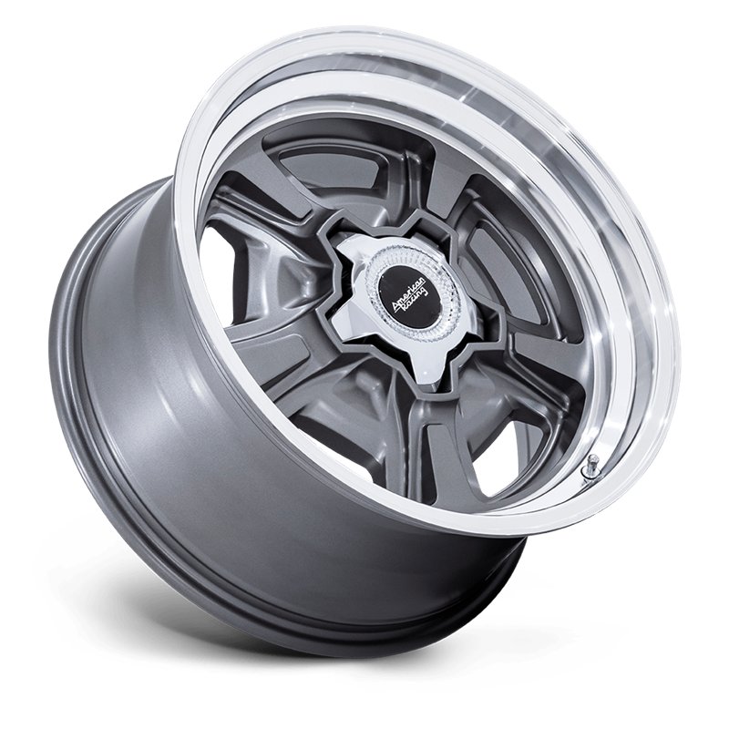 American Racing | VN517 MARAUDER 20x10.0 ET6 - ANTHRACITE W/ DIAMOND CUT LIP