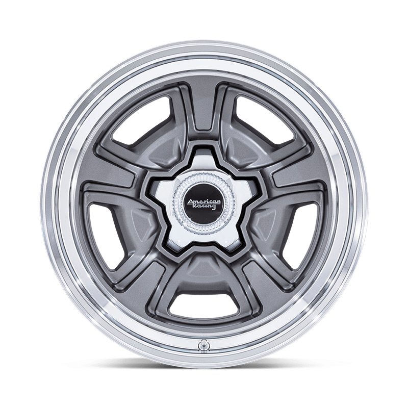 American Racing | VN517 MARAUDER 20x8.5 ET6 - ANTHRACITE W/ DIAMOND CUT LIP
