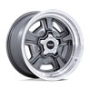 American Racing | VN517 MARAUDER 22x10.0 ET6 - ANTHRACITE W/ DIAMOND CUT LIP