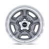 American Racing | VN517 MARAUDER 22x9.0 ET6 - ANTHRACITE W/ DIAMOND CUT LIP