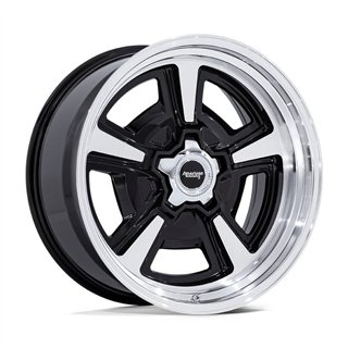 American Racing | VN517 MARAUDER 22x9.0 ET6 - GLOSS BLACK MACHINED W/ DIAMOND CUT LIP