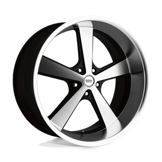 American Racing | VN701 NOVA 22x9.0 ET15 - GLOSS BLACK MACHINED