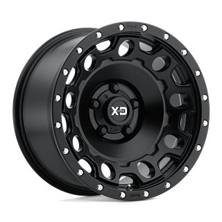 XD Wheels | XD129 HOLESHOT 17x8.5 ET34 - SATIN BLACK
