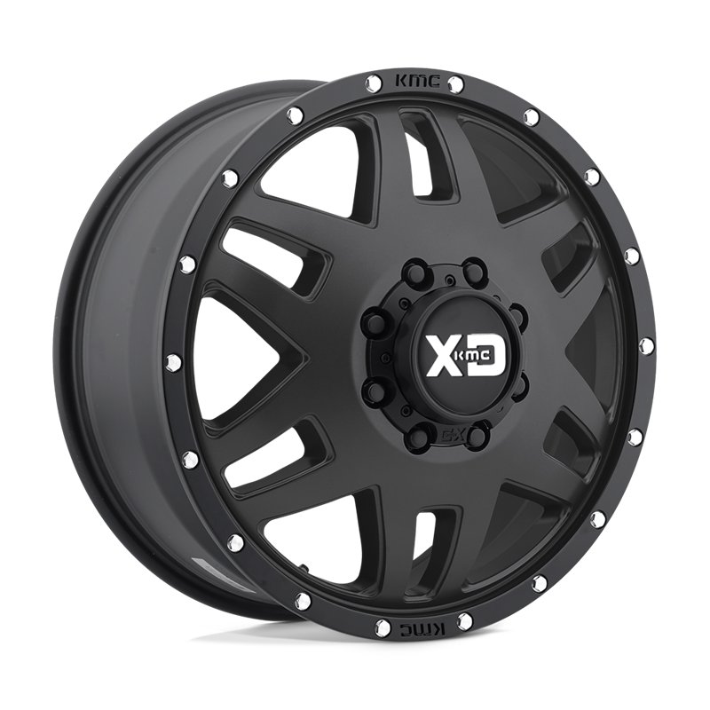 XD Wheels | XD130 MACHETE DUALLY 17x6.5 ET-155 - SATIN BLACK