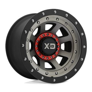 XD Wheels | XD137 FMJ 17x9.0 ET-12 - SATIN BLACK W/ DARK TINT
