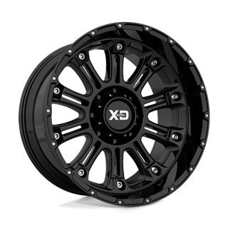 XD Wheels | XD829 HOSS II 20x9.0 ET-12 - GLOSS BLACK