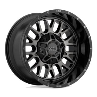 XD Wheels | XD842 SNARE 20x10.0 ET-18 - GLOSS BLACK W/ GRAY TINT