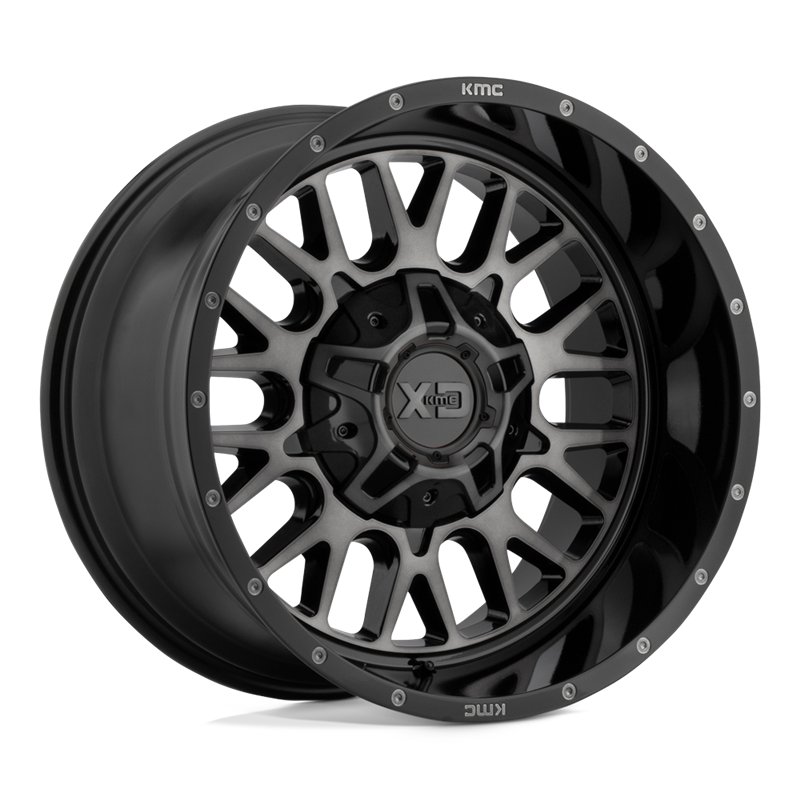 XD Wheels | XD842 SNARE 20x10.0 ET-18 - GLOSS BLACK W/ GRAY TINT