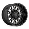 XD Wheels | XD842 SNARE 20x10.0 ET-18 - GLOSS BLACK W/ GRAY TINT