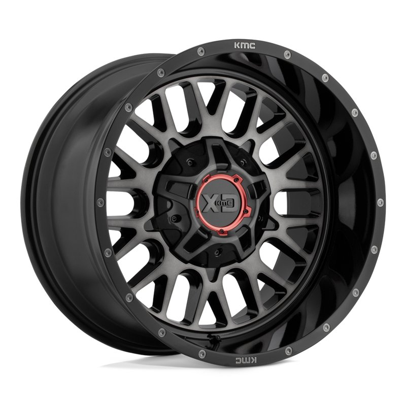 XD Wheels | XD842 SNARE 20x10.0 ET-18 - GLOSS BLACK W/ GRAY TINT