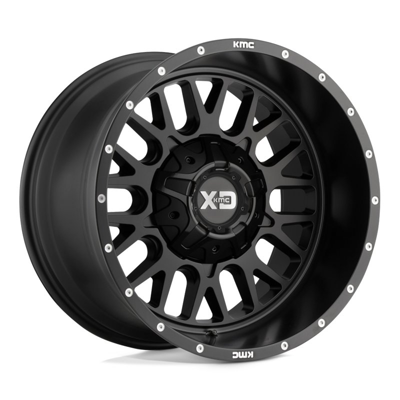 XD Wheels | XD842 SNARE 20x9.0 ET0 - SATIN BLACK