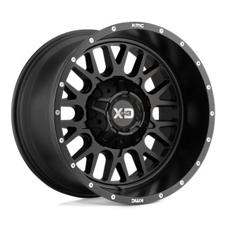 XD Wheels | XD842 SNARE 20x9.0 ET0 - SATIN BLACK