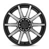 XD Wheels | XD847 OUTBREAK 17x8.0 ET35 - SATIN BLACK W/ GRAY TINT