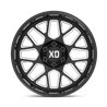 XD Wheels | XD849 GRENADE II 20x10.0 ET-18 - GLOSS BLACK MILLED