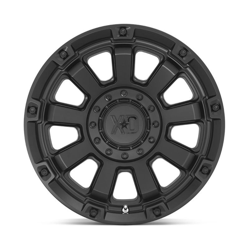 XD Wheels | XD852 GAUNTLET 17x9.0 ET0 - SATIN BLACK
